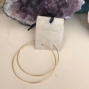 Urban Outfitters Gold Hoop Earrings!